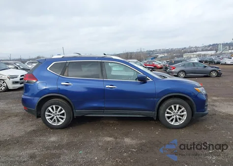 2020 Nissan Rogue Sv Intelligent Awd из США, поврежденный, VIN KNMAT2MV2LP537459
